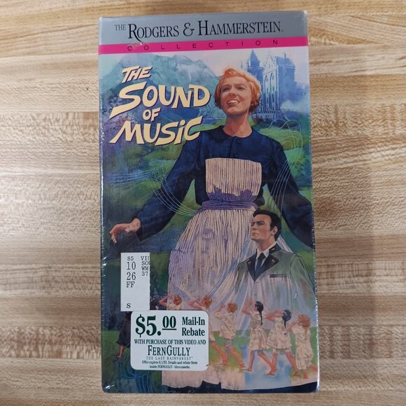 The Sound of Music VHS Factory Sealed  Rodgers & Hammerstein Collection  Andrews - Picture 1 of 7